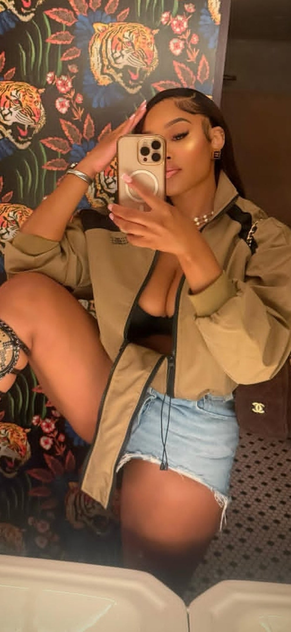 RAW ATTITUDE CROPPED JACKET